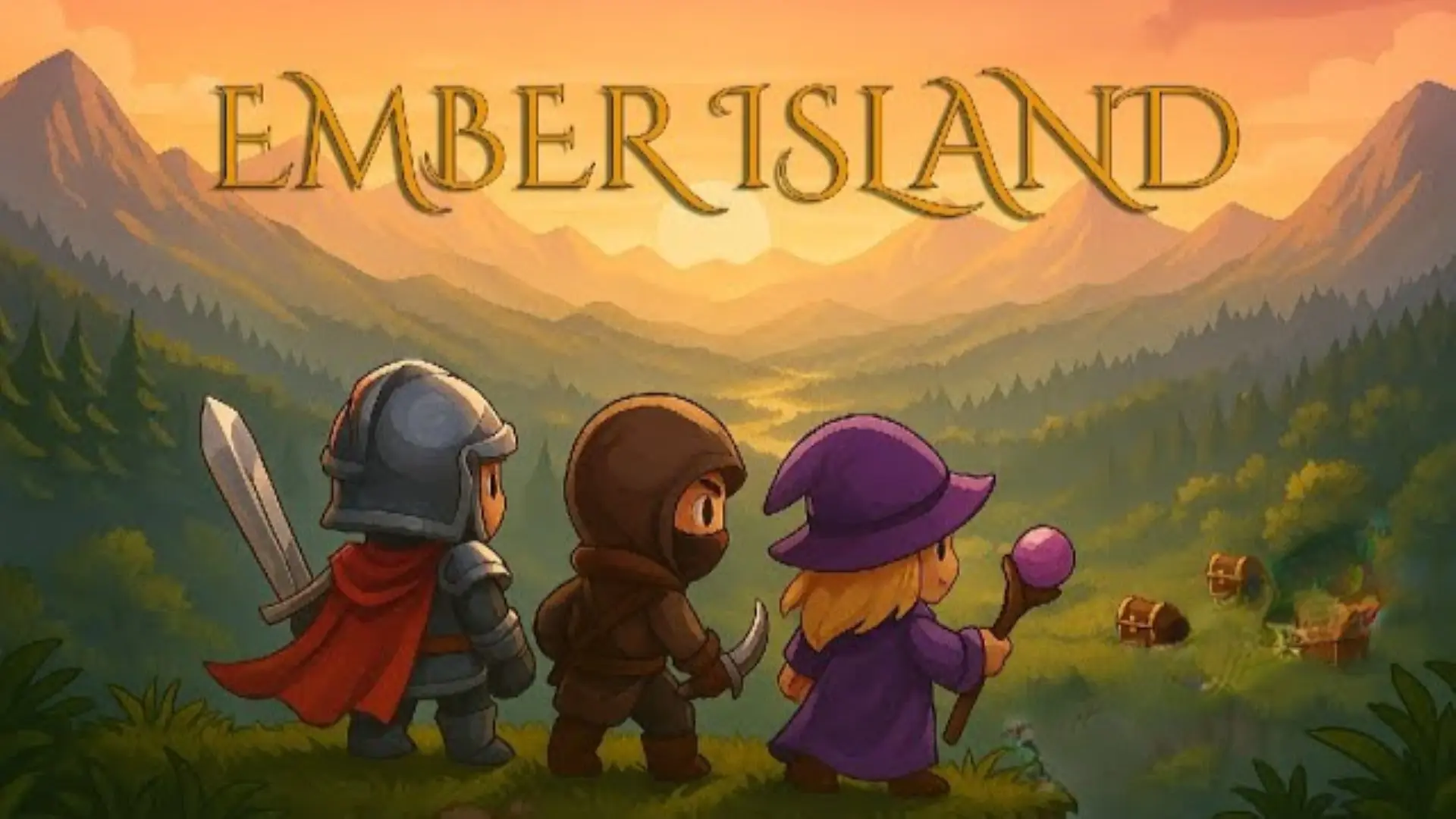 alt="Emeber Island los 3 heroes"